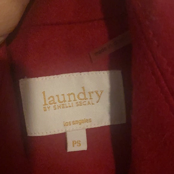 Women’s Double-Breasted Skirted Peacoat - Picture 3 of 4